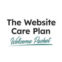 The Website Care Plan Welcome Packet Template